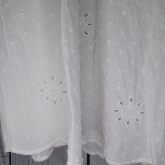 Matilda Jane lightweight 100% Cotton  long sleeve v-neck blouse - Picture 6 of 16